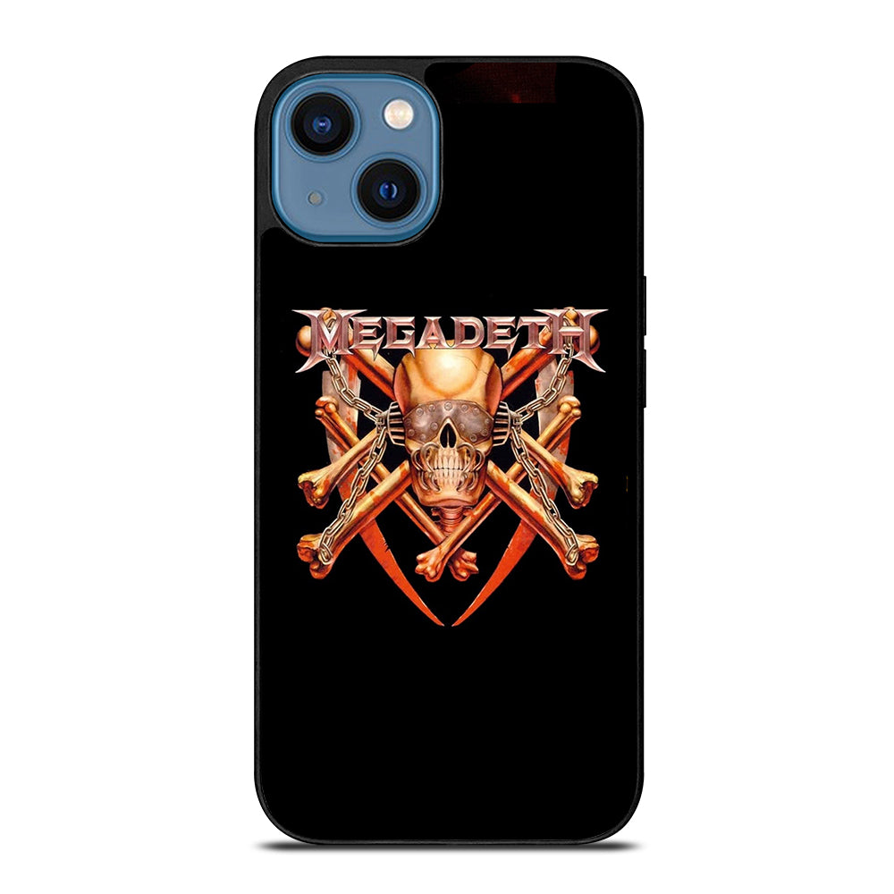 MEGADETH SKULL LOGO iPhone 14 Case Cover