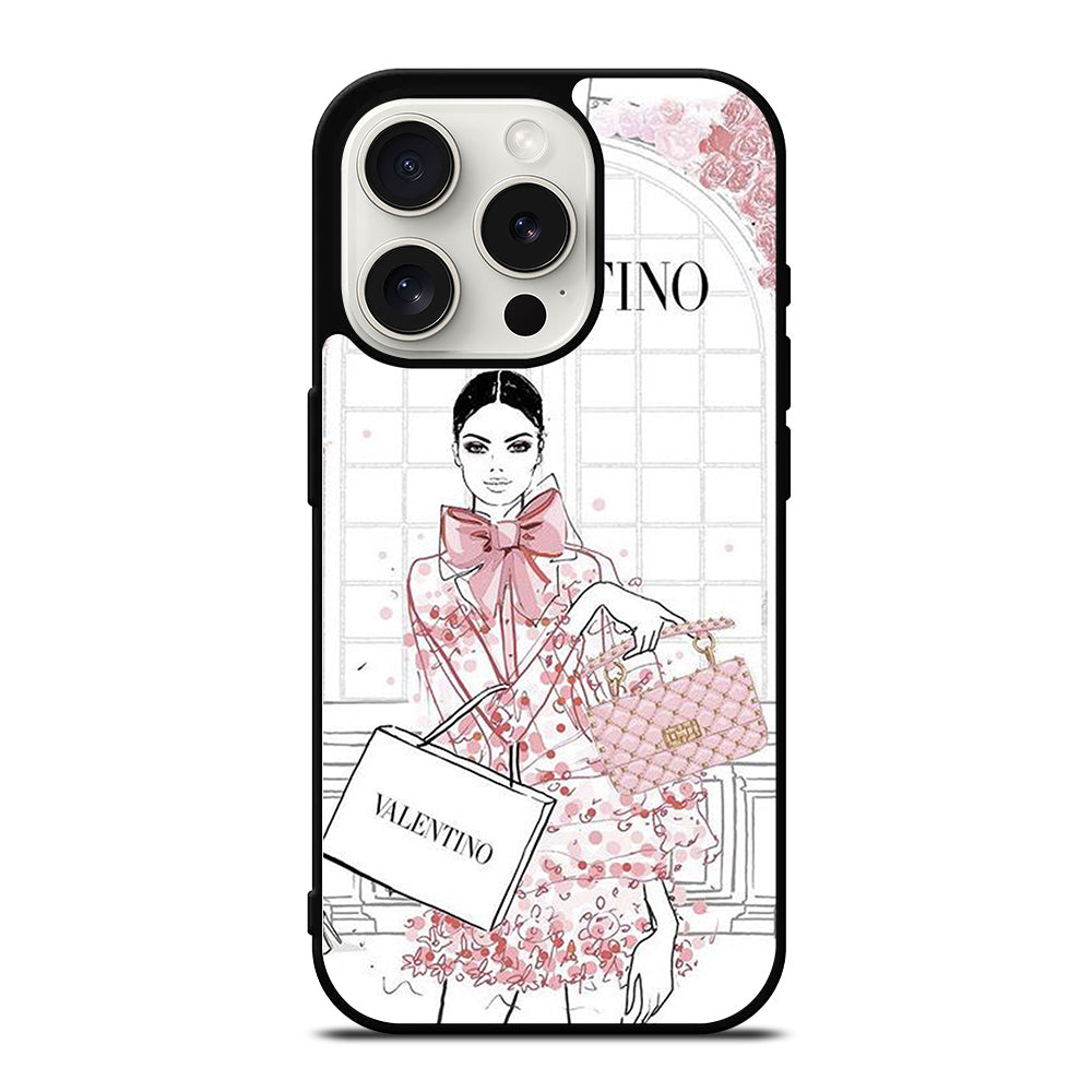 MEGAN HESS FASHION VALENTINO iPhone 15 Pro Case Cover