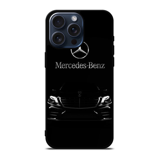 MERCEDES BENZ BLACK CAR iPhone 15 Pro Max Case Cover