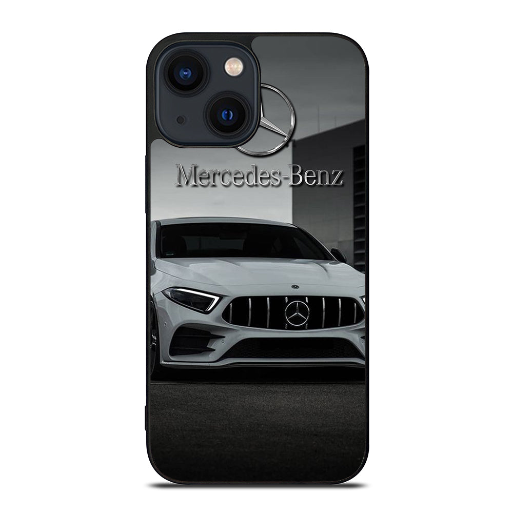 MERCEDES BENZ WHITE CAR iPhone 14 Plus Case Cover