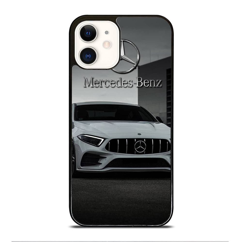 MERCEDES BENZ WHITE CAR iPhone 12 Case Cover