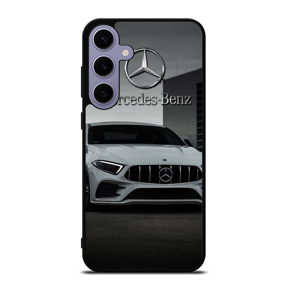 MERCEDES BENZ WHITE CAR Samsung Galaxy S24 Plus Case Cover