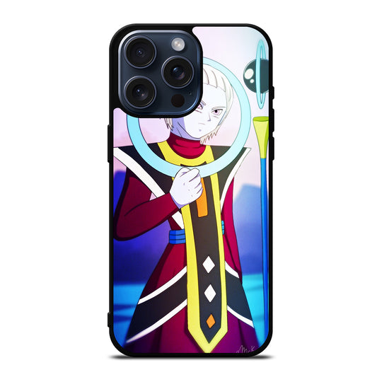 MERUS ANGEL DRAGON BALL ANIME iPhone 15 Pro Max Case Cover