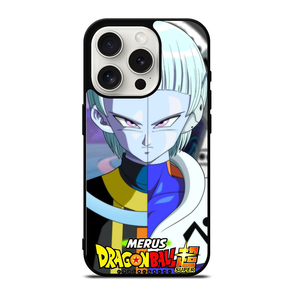 MERUS ANGEL DRAGON BALL ANIME 2 iPhone 15 Pro Case Cover