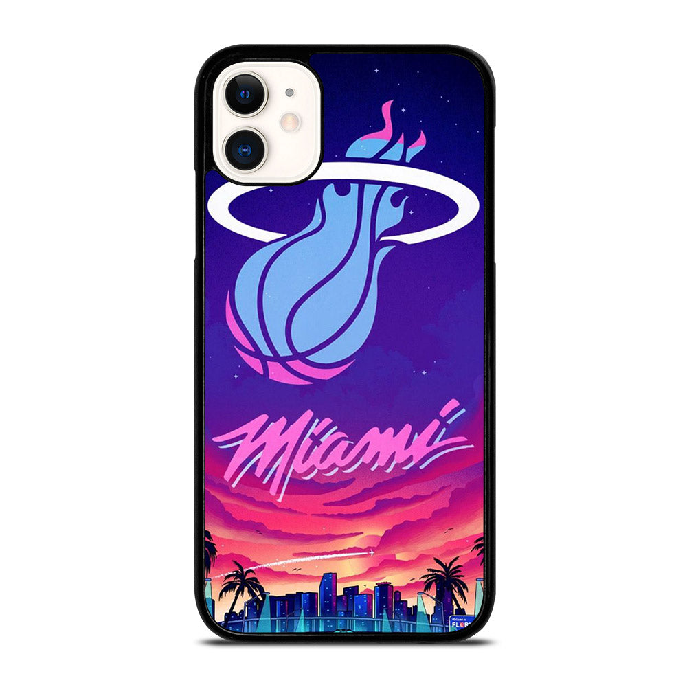 MIAMI HEAT NBA TEAM LOGO 2 iPhone 11 Case Cover