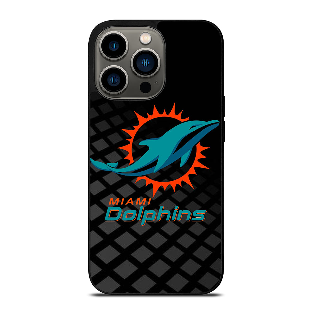 MIAMI DOLPHINS NFL LOGO 1 iPhone 13 Pro Case Cover