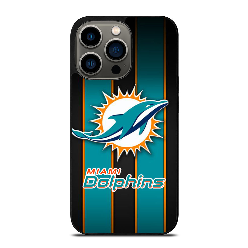 MIAMI DOLPHINS NFL LOGO 3 iPhone 13 Pro Case Cover