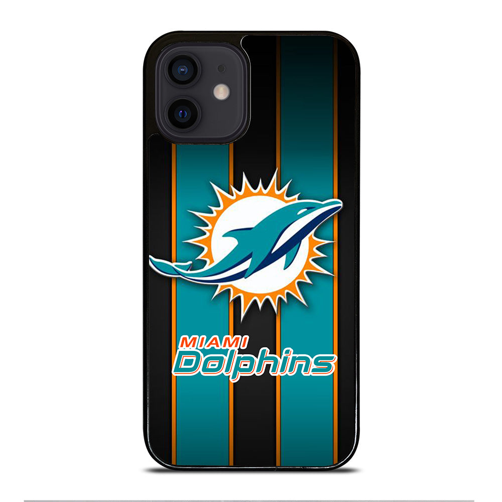 MIAMI DOLPHINS NFL LOGO 3 iPhone 12 Mini Case Cover