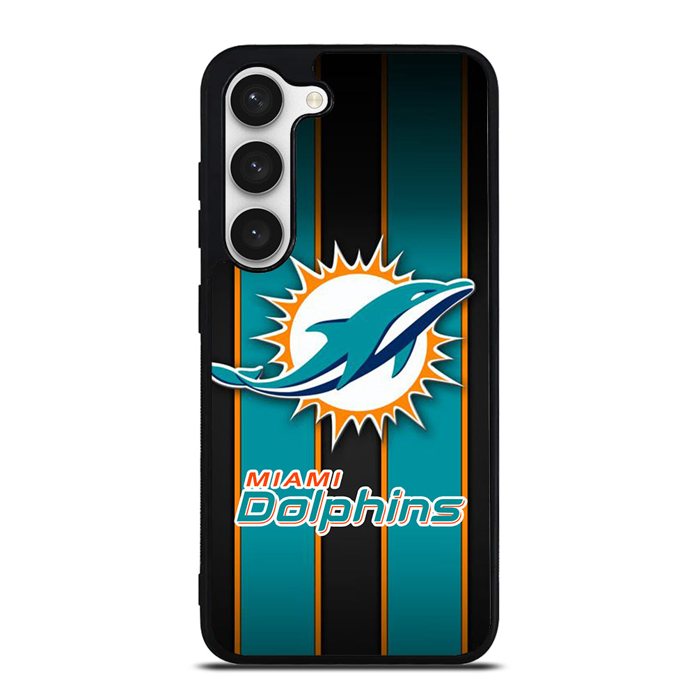MIAMI DOLPHINS NFL LOGO 3 Samsung Galaxy S23 Case Cover
