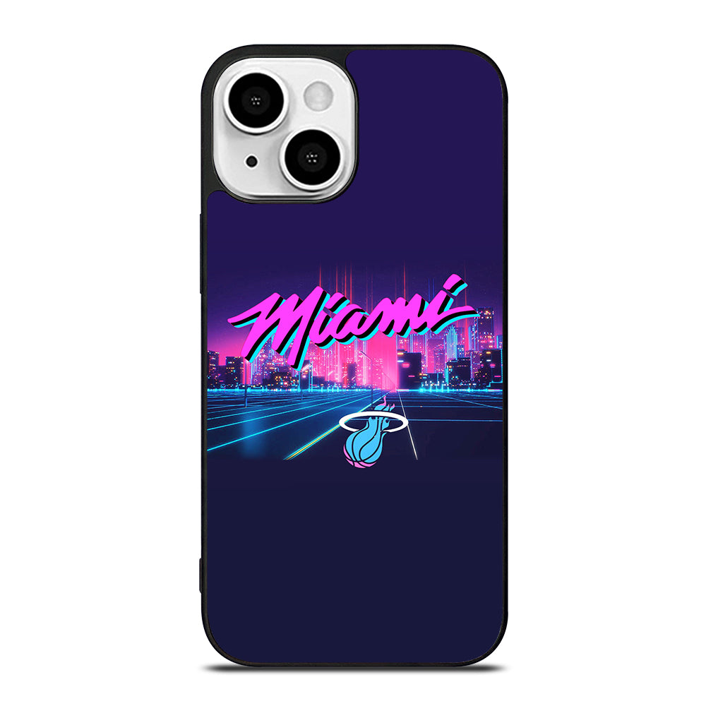 MIAMI HEAT NBA TEAM LOGO 1 iPhone 13 Mini Case Cover