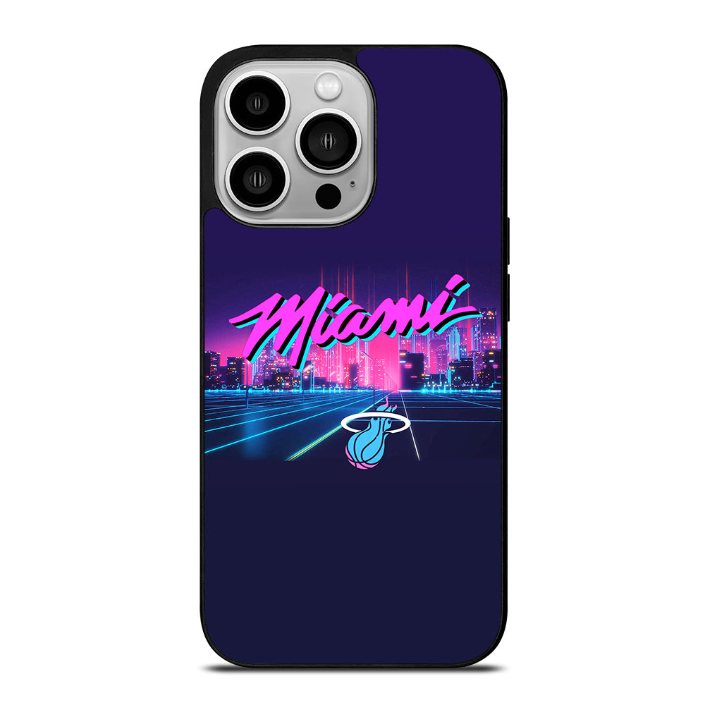 MIAMI HEAT NBA TEAM LOGO 1 iPhone 14 Pro Case Cover