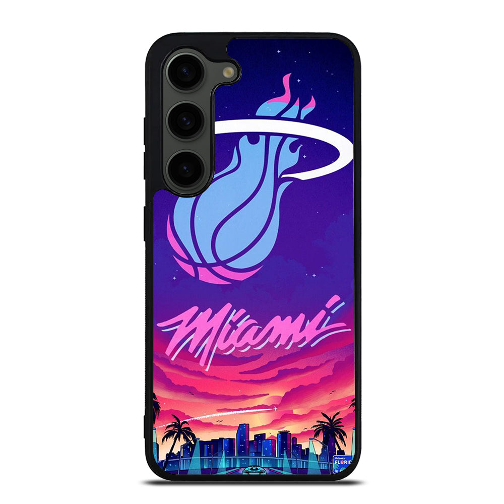 MIAMI HEAT NBA TEAM LOGO 2 Samsung Galaxy S23 Plus Case Cover