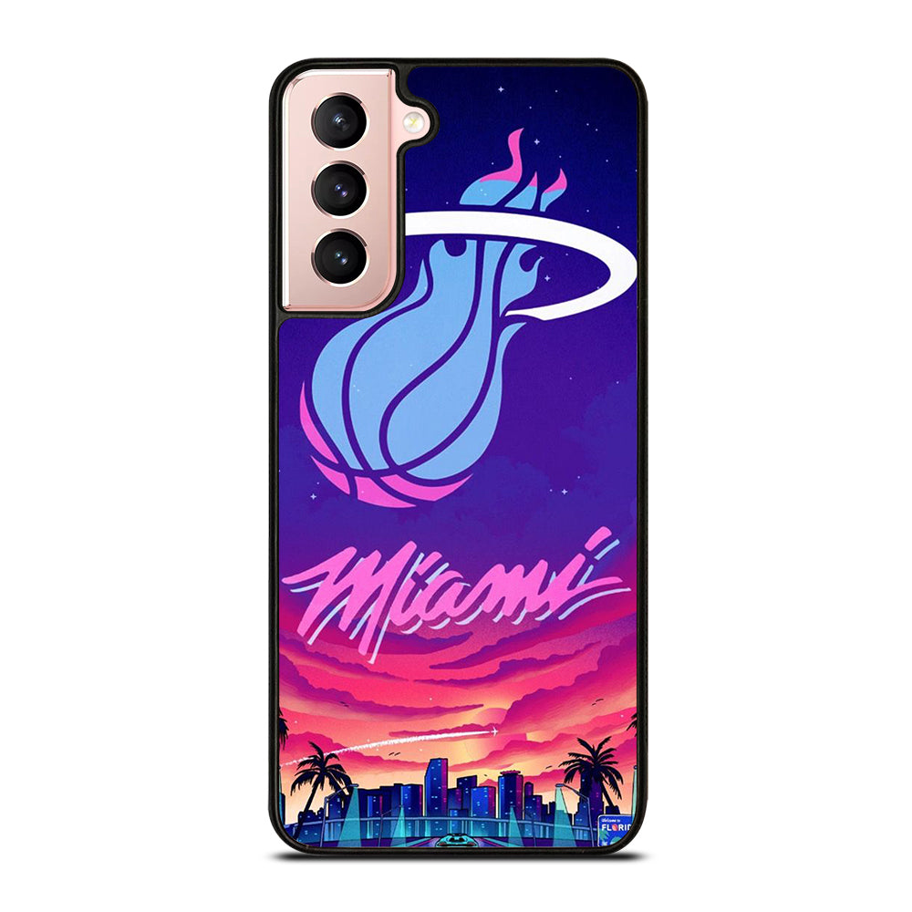 MIAMI HEAT NBA TEAM LOGO 2 Samsung Galaxy S21 Case Cover