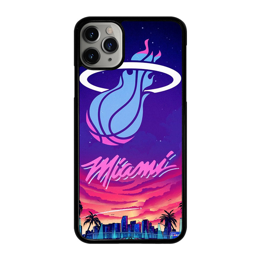 MIAMI HEAT NBA TEAM LOGO 2 iPhone 11 Pro Max Case Cover