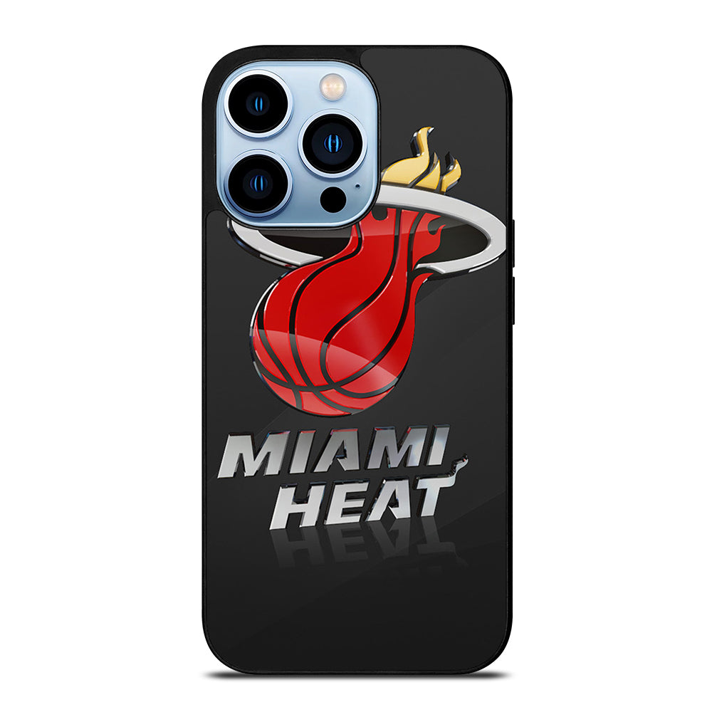 MIAMI HEAT NBA TEAM LOGO 3 iPhone 13 Pro Max Case Cover
