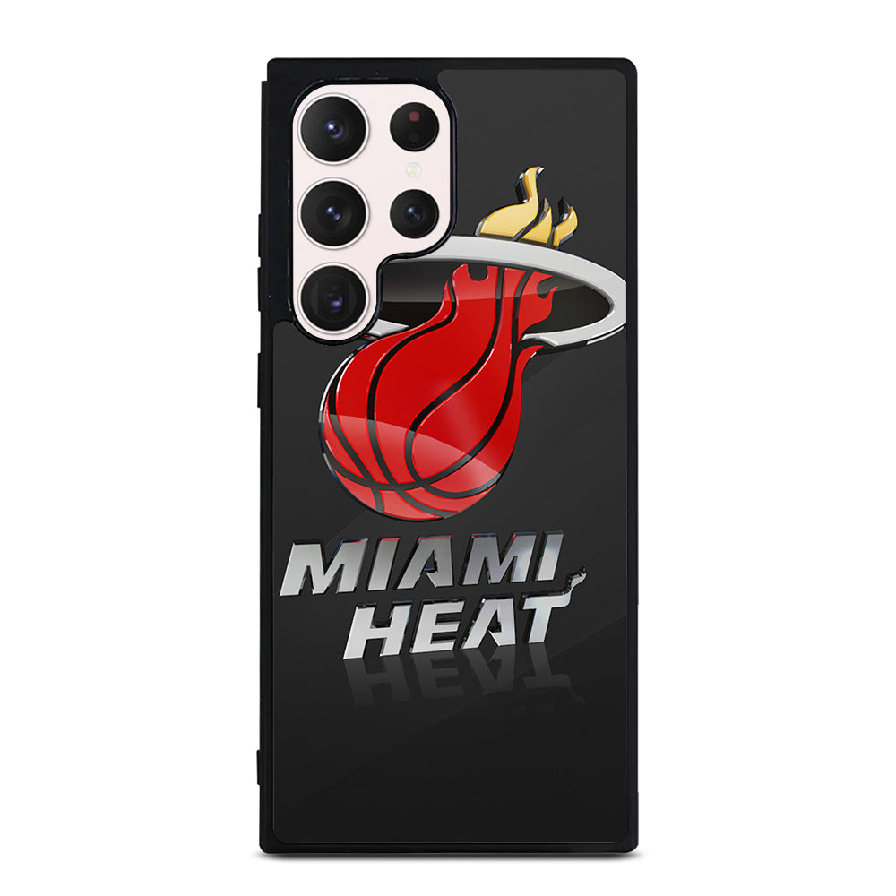 MIAMI HEAT NBA TEAM LOGO 3 Samsung Galaxy S23 Ultra Case Cover