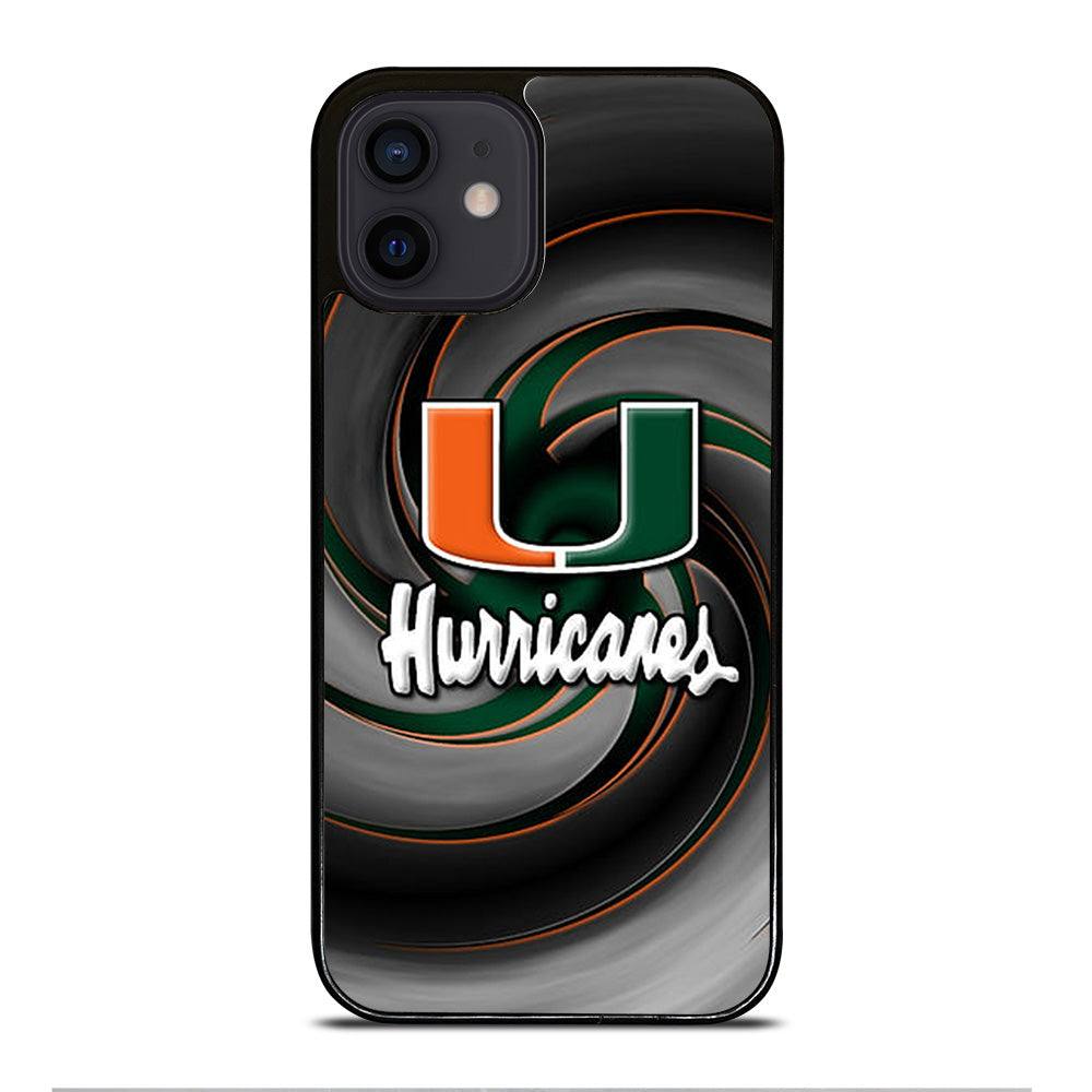 MIAMI HURRICANES NFL 1 iPhone 12 Mini Case Cover