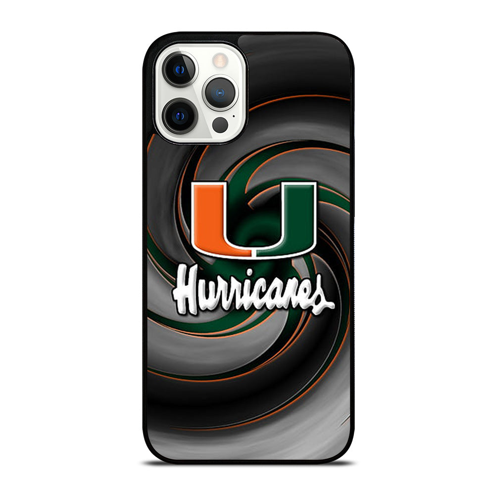 MIAMI HURRICANES NFL 1 iPhone 12 Pro Max Case Cover