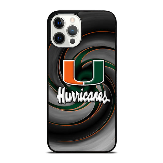 MIAMI HURRICANES NFL 1 iPhone 12 Pro Max Case Cover