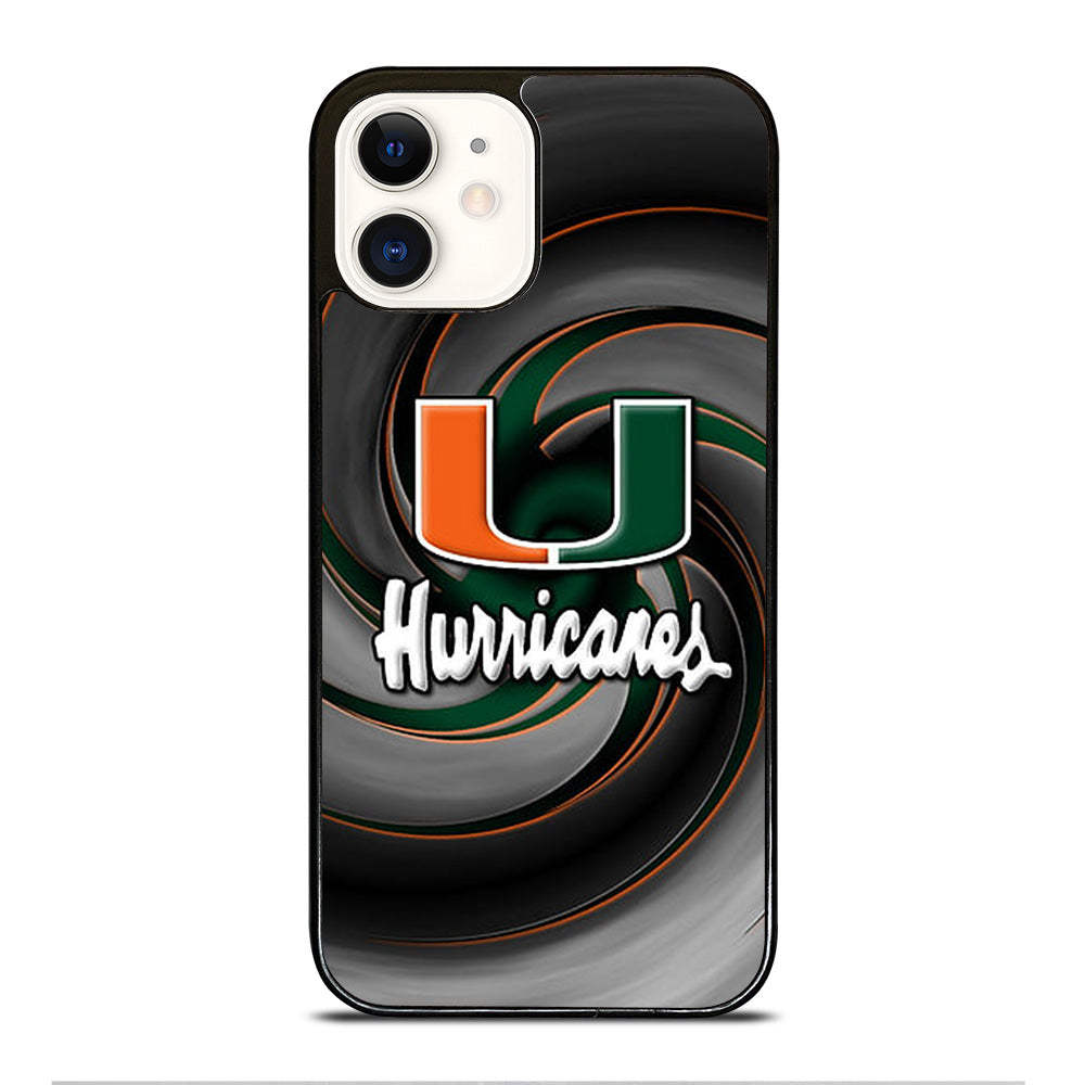 MIAMI HURRICANES NFL 1 iPhone 12 Case Cover