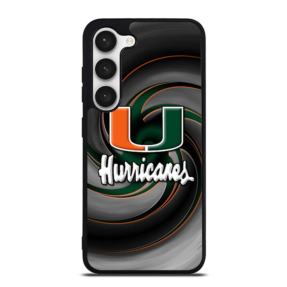 MIAMI HURRICANES NFL 1 Samsung Galaxy S23 Case Cover