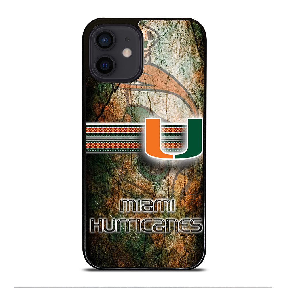 MIAMI HURRICANES NFL 3 iPhone 12 Mini Case Cover