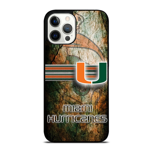 MIAMI HURRICANES NFL 3 iPhone 12 Pro Max Case Cover