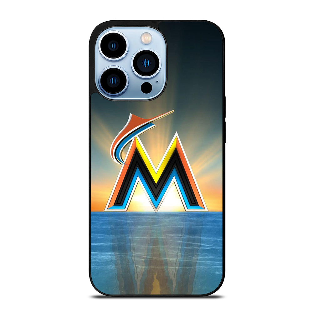 MIAMI MARLINS BASEBALL 1 iPhone 13 Pro Max Case Cover