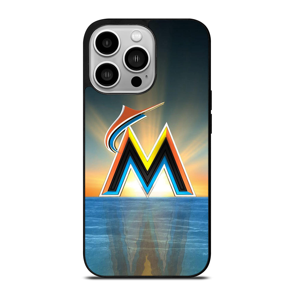 MIAMI MARLINS BASEBALL 1 iPhone 14 Pro Case Cover