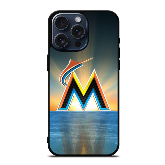 MIAMI MARLINS BASEBALL 1 iPhone 15 Pro Max Case Cover