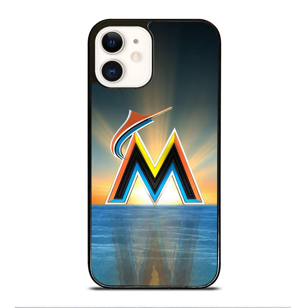 MIAMI MARLINS BASEBALL 1 iPhone 12 Case Cover