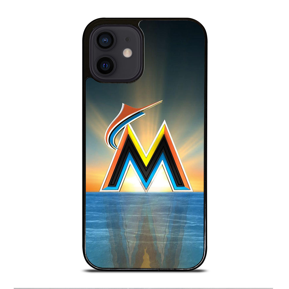 MIAMI MARLINS BASEBALL 1 iPhone 12 Mini Case Cover