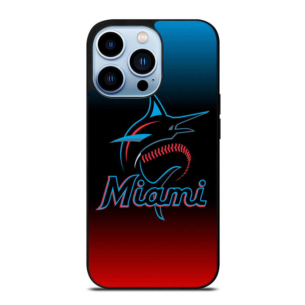 MIAMI MARLINS BASEBALL 2 iPhone 13 Pro Max Case Cover