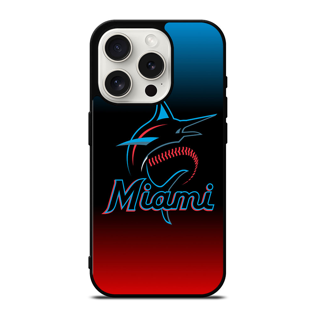 MIAMI MARLINS BASEBALL 2 iPhone 15 Pro Case Cover