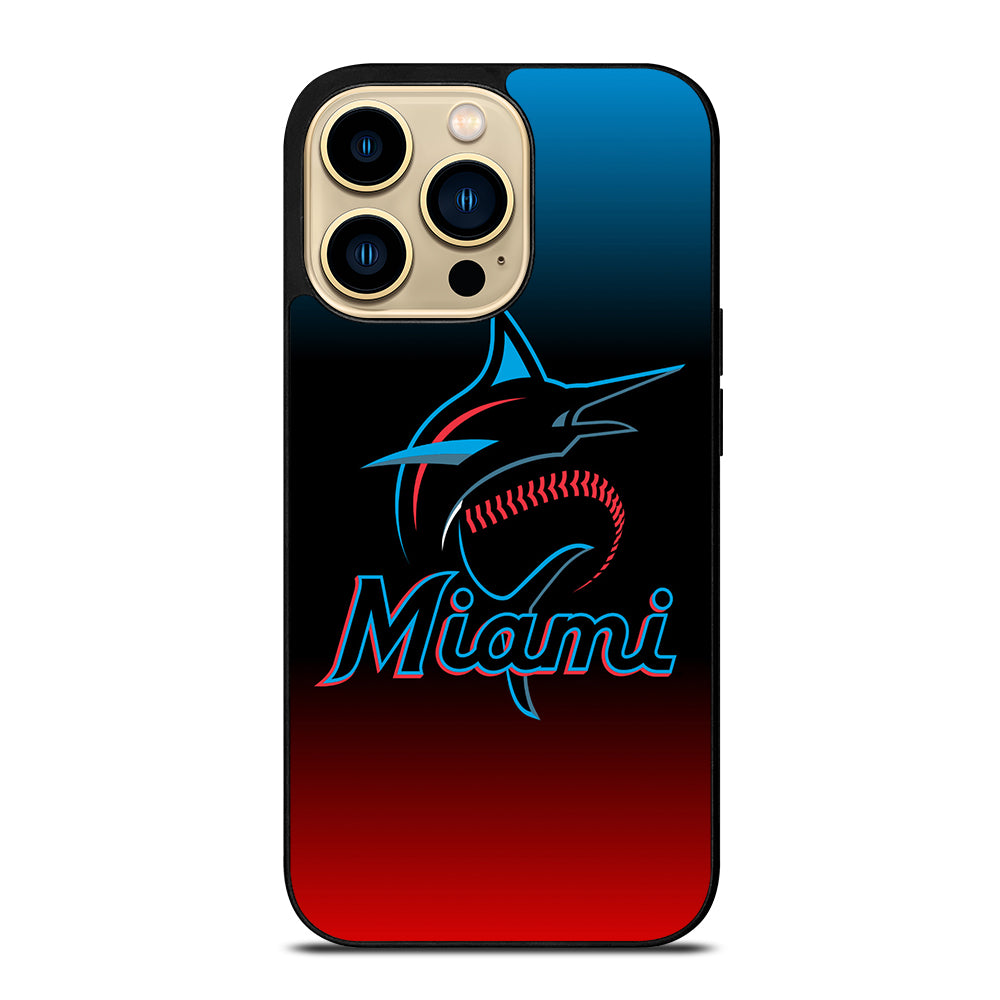 MIAMI MARLINS BASEBALL 2 iPhone 14 Pro Max Case Cover