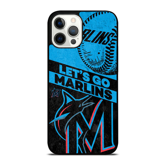 MIAMI MARLINS BASEBALL 3 iPhone 12 Pro Max Case Cover