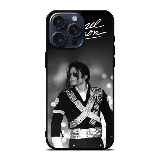 MICHAEL JACKSON SINGER iPhone 15 Pro Max Case Cover