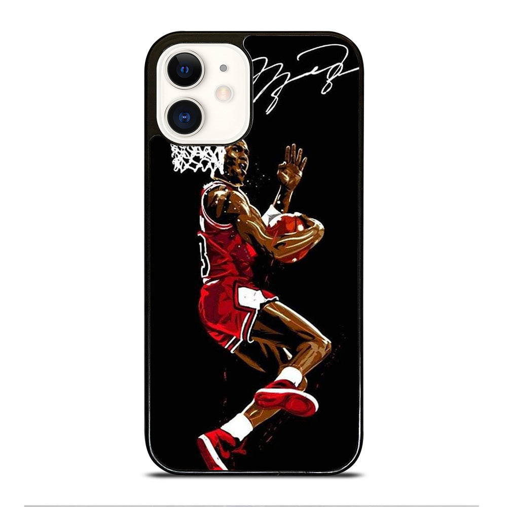 MICHAEL JORDAN ART iPhone 12 Case Cover