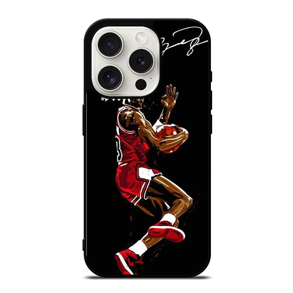 MICHAEL JORDAN ART iPhone 15 Pro Case Cover