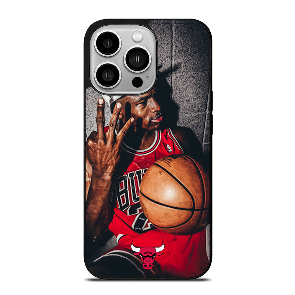 MICHAEL JORDAN BASKETBALL iPhone 14 Pro Case Cover
