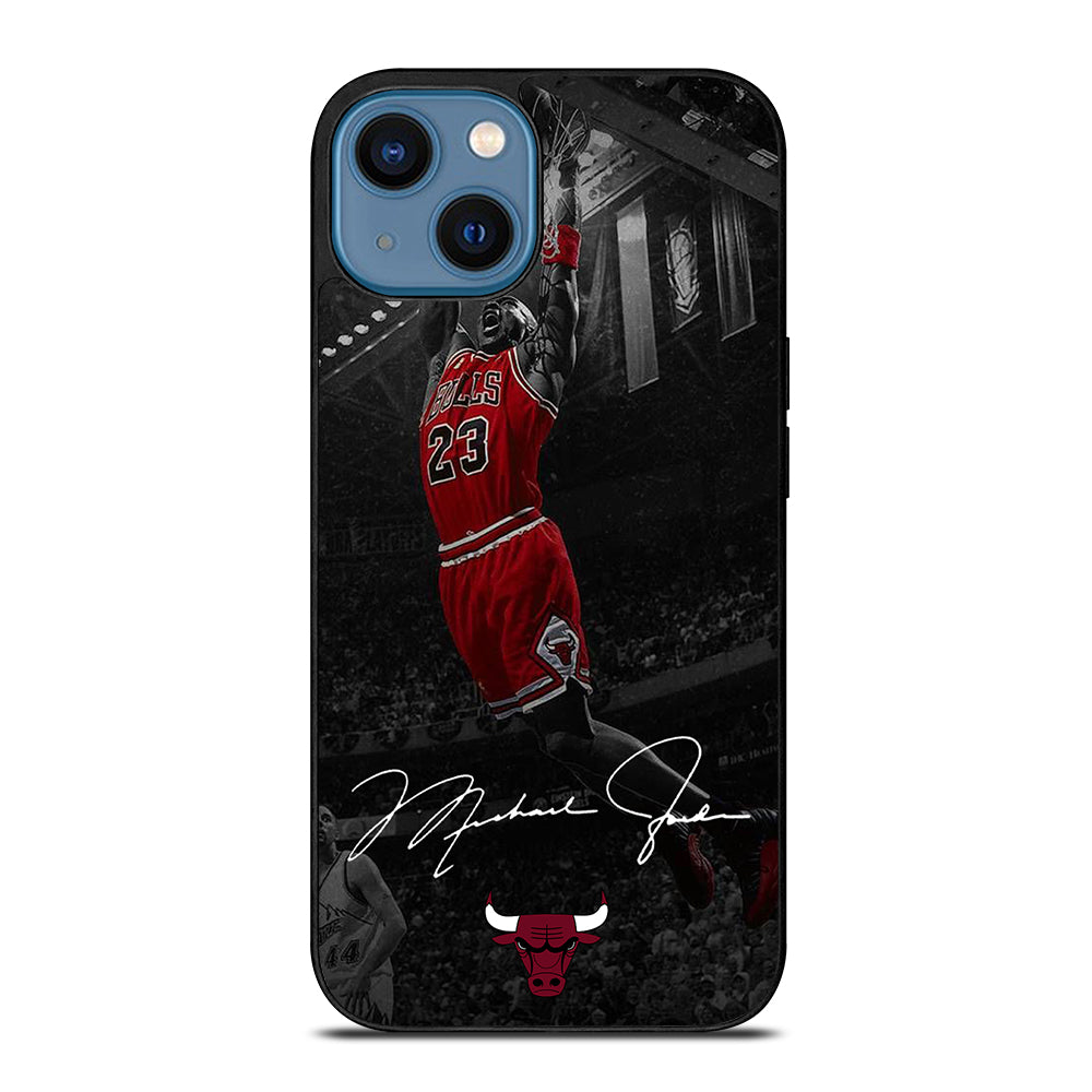 MICHAEL JORDAN DUNK SIGNATURE iPhone 14 Case Cover
