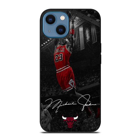 MICHAEL JORDAN DUNK SIGNATURE iPhone 14 Case Cover