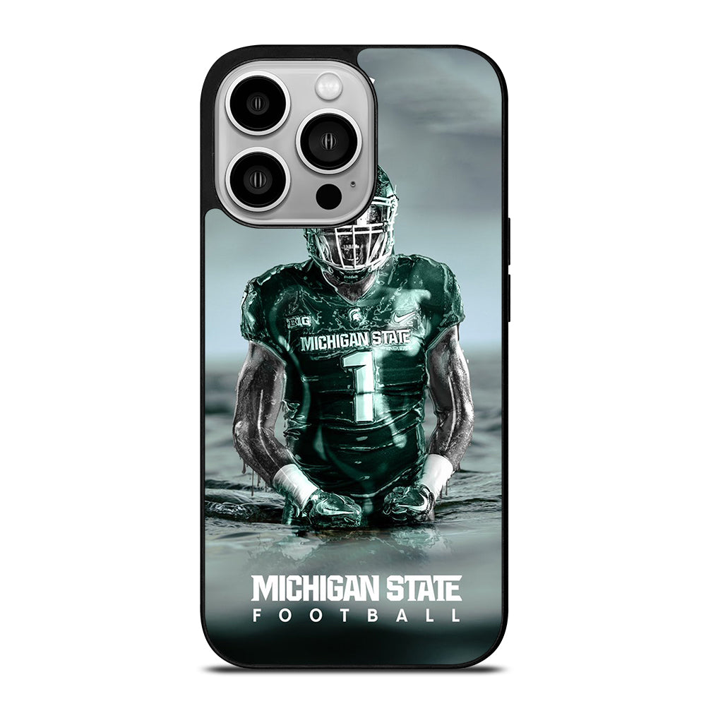 MICHIGAN STATE SPARTANS FOOTBALL iPhone 14 Pro Case Cover