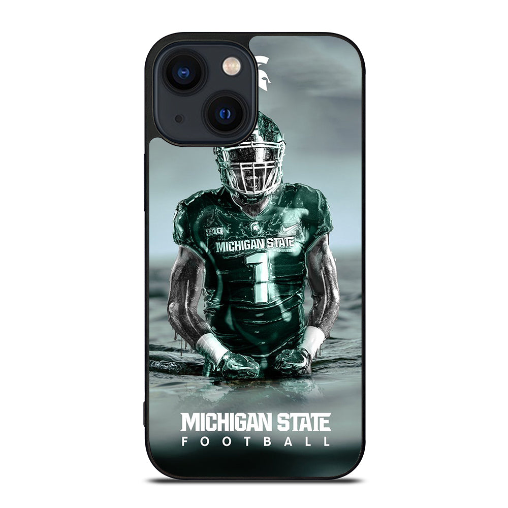 MICHIGAN STATE SPARTANS FOOTBALL iPhone 14 Plus Case Cover