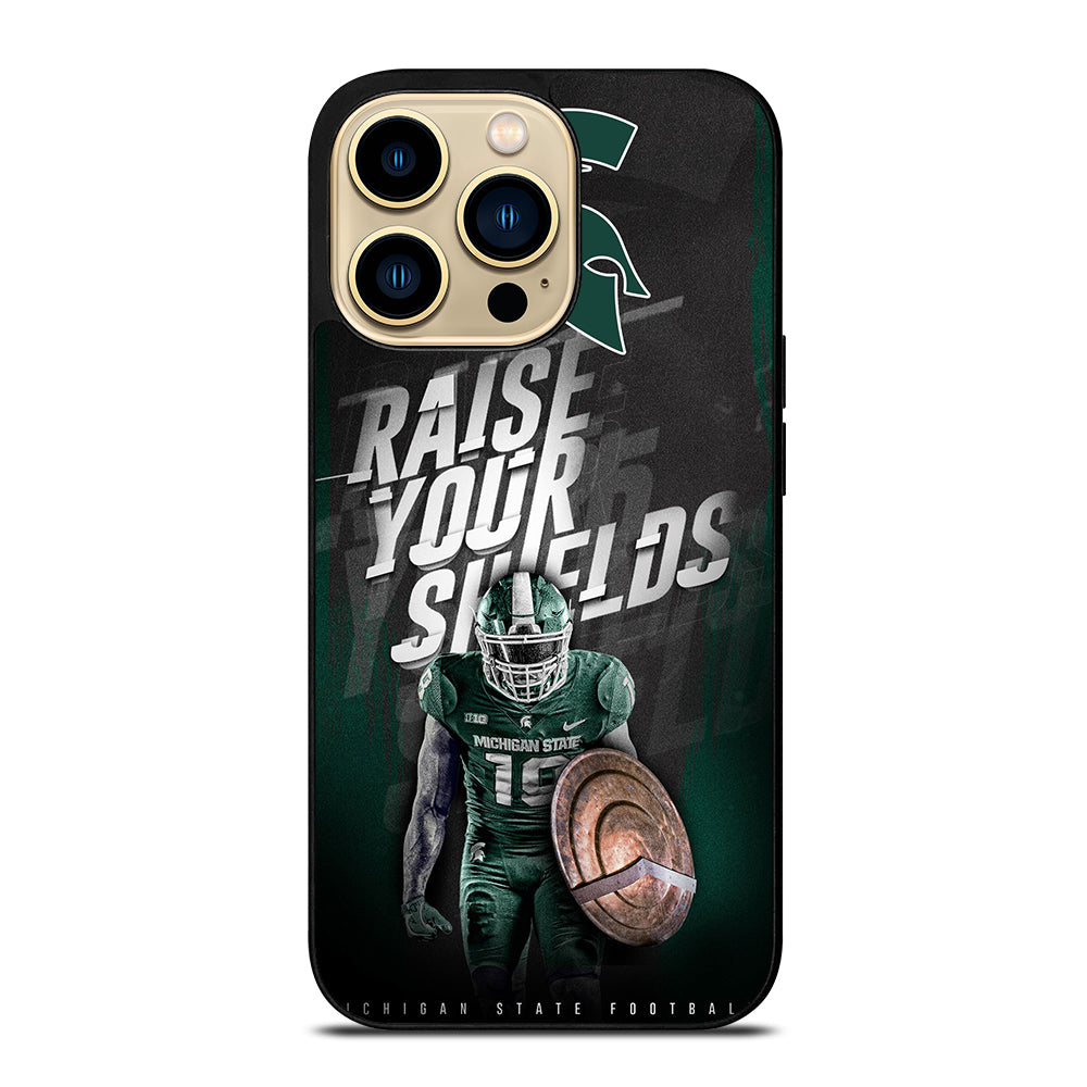 MICHIGAN STATE SPARTANS QUOTE iPhone 14 Pro Max Case Cover