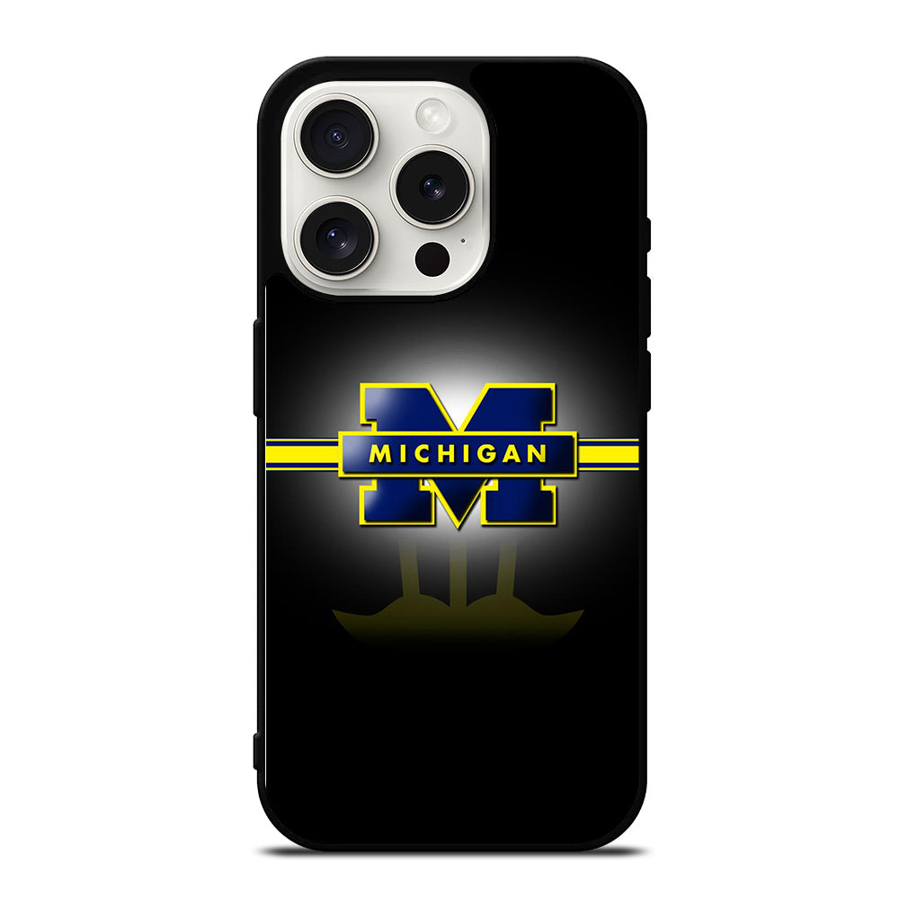 MICHIGAN WOLVERINES FOOTBALL 1 iPhone 15 Pro Case Cover
