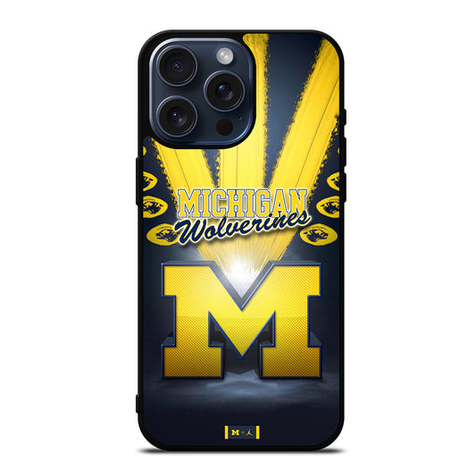 MICHIGAN WOLVERINES FOOTBALL 2 iPhone 15 Pro Max Case Cover