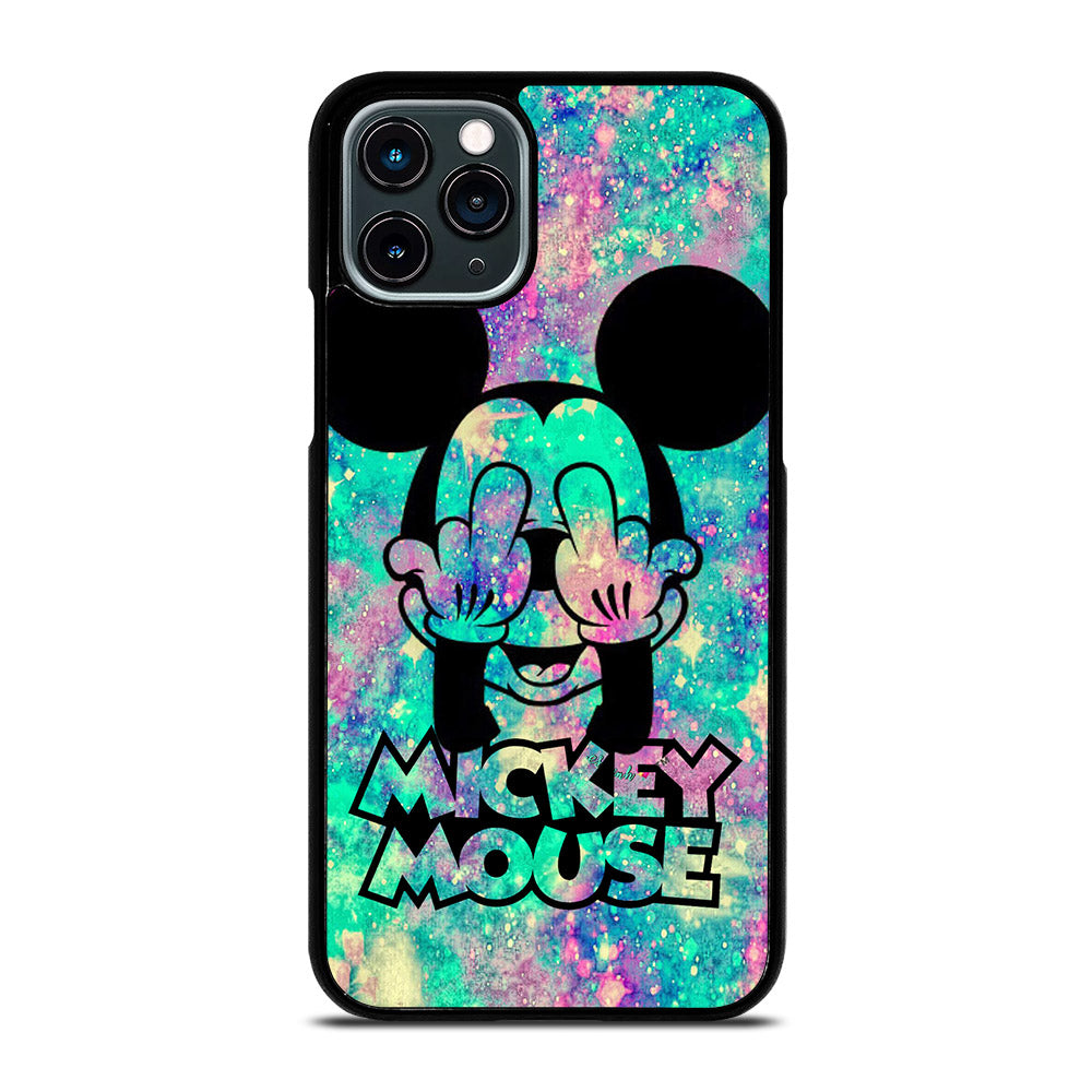 MICKEY MOUSE MIDDLE FINGER iPhone 11 Pro Case Cover