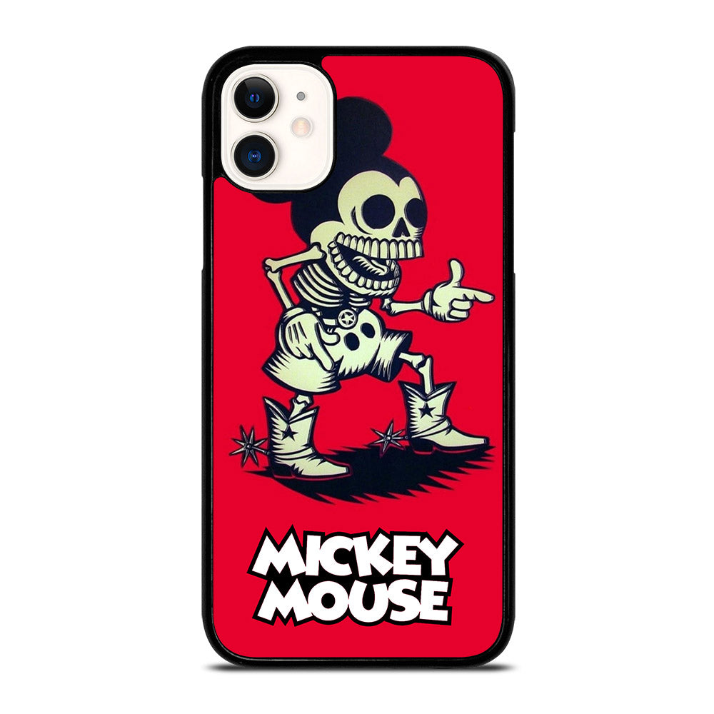 MICKEY MOUSE SKULL iPhone 11 Case Cover