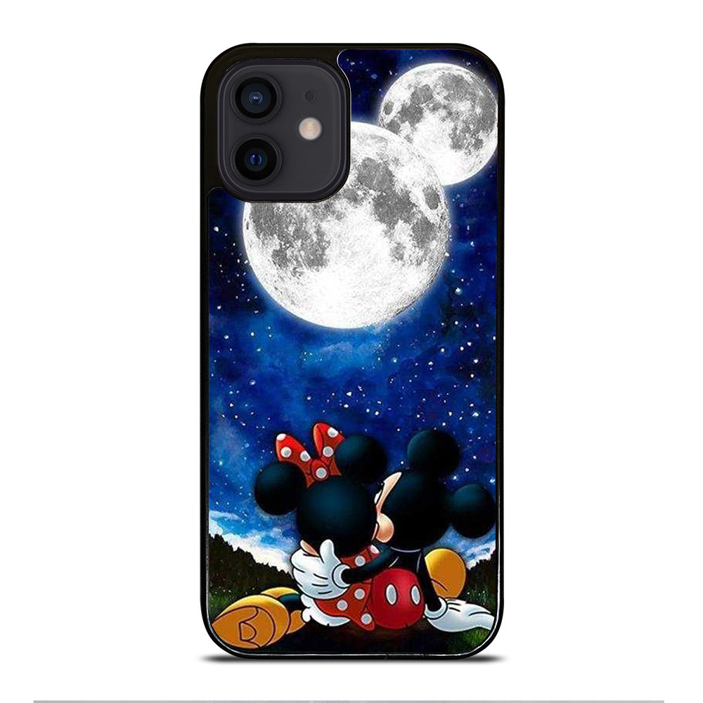 MICKEY AND MINNIE MOUSE MOON iPhone 12 Mini Case Cover